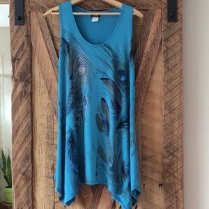 Jostar peacock tank top